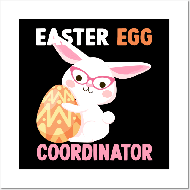 Easter egg coordinator Wall Art by Dope_Design